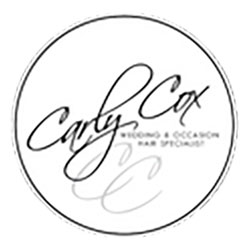 Carly Cox Wedding Hair